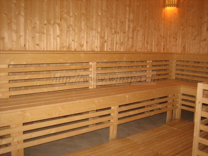 custom-made sauna room