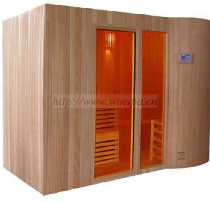 custom-made sauna room(Burma cedar wood)