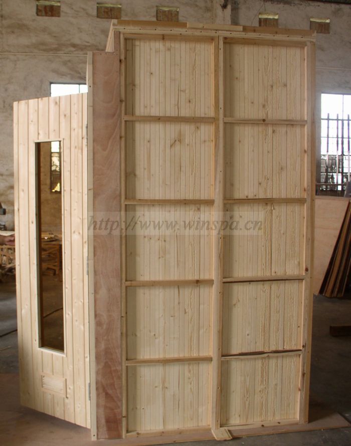 custom-made sauna room