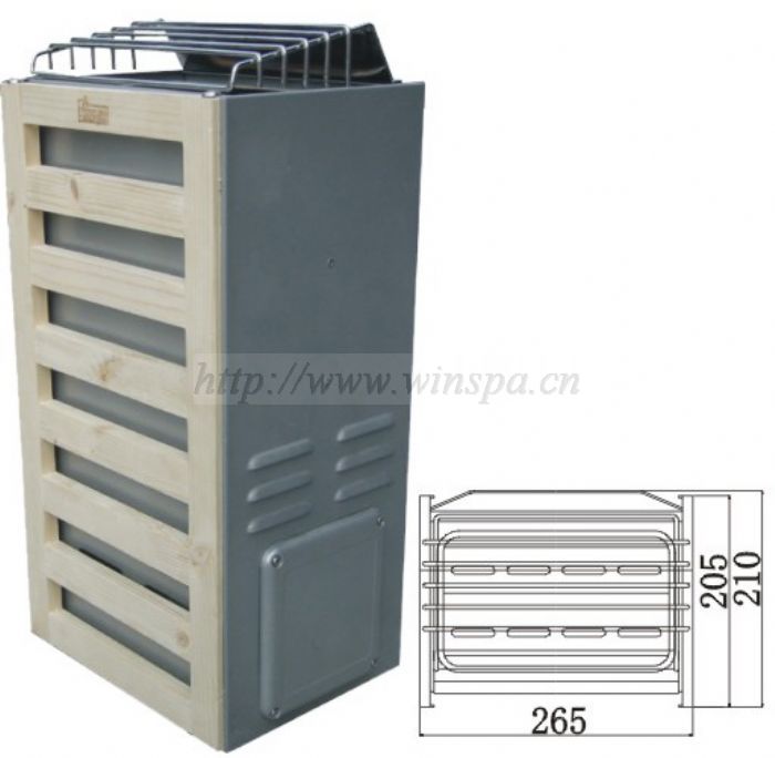 mini sauna heater